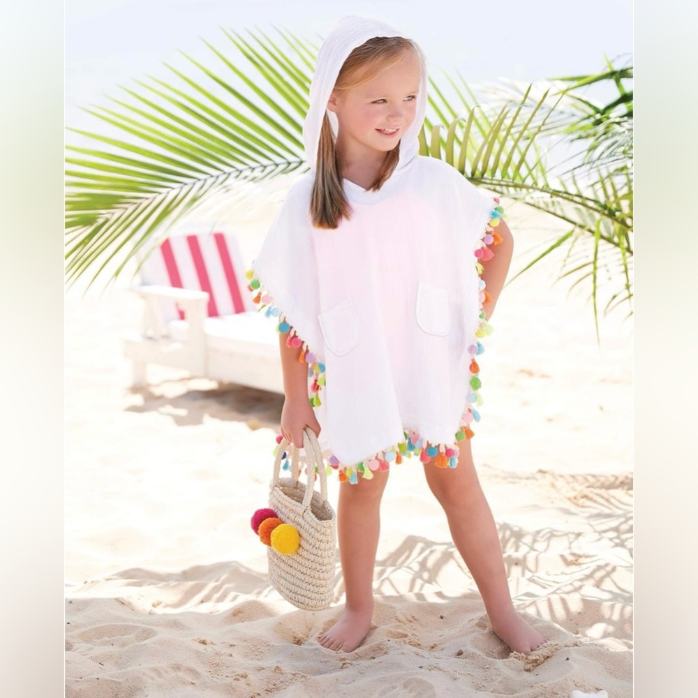 Mudpie hooded swim cover up